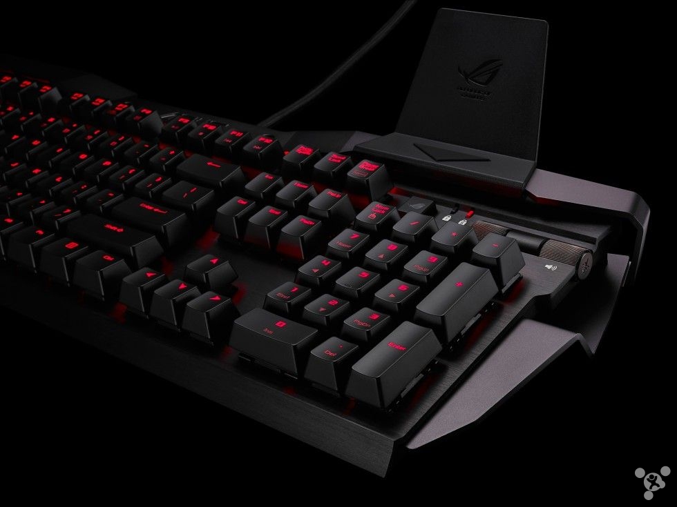 Asustek to push new Horus GK2000 professional game mechanical keyboard